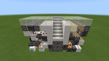 [Tutorial]Smallest 2 Wide Seamless Hidden Staircase in MCBE(264Blocks)