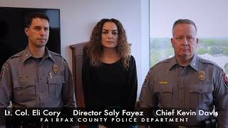 A Message from Fairfax County Police Department