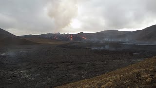 Geldingadalir Volcano, Iceland LIVE! Meradalir Fixed View