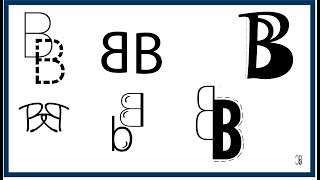 Making Monogram Logo Bb- Adobe Illustrator Cc
