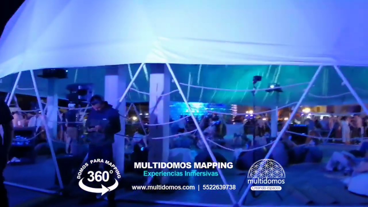 Mapping 360 grados Cancún México / Multidomos de México