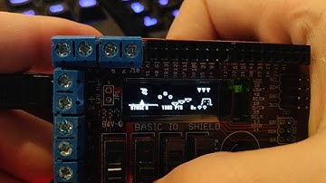 Final chipKIT Uno32 board + chipKIT Basic I/O shield project - Kuro