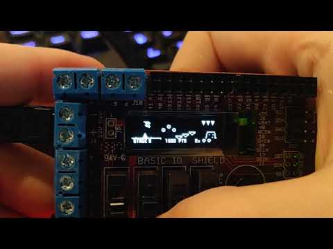 Final chipKIT Uno32 board + chipKIT Basic I/O shield project - Kuro