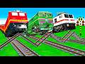 【踏切アニメ】複雑な電車 3 Trains Climbing Pynamid 2026 🚦 Fumikiri 3D Railroad Crossing Animation #train #1