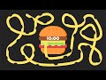 10 minute burger  bomb timer  giant burger explosion 