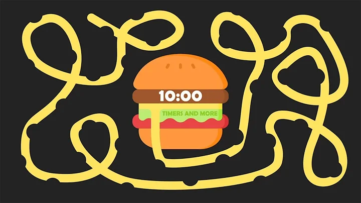 10 Minute Burger 🍔 Bomb Timer [ GIANT BURGER EXPLOSION ]