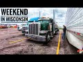 My Trucking Life | STUCK IN WISCONSIN | #1689