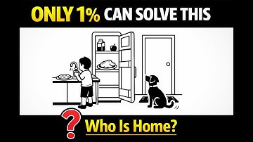 Only 1% Can Solve This 🤯 | Who Is Home?