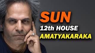 Sun in the 12th house as Amatyakaraka