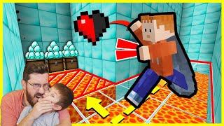 Vefa Bilgisayara Yumruk Attı, PC Bozuldu! (Minecraft Parkur)