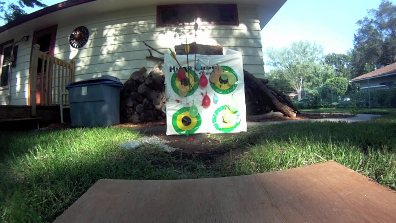 Bow & Arrow vs. Water Balloons