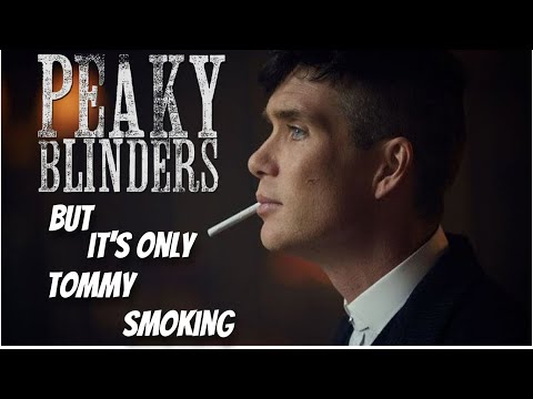 PEAKY BLINDERS S01 but it's only Tommy Shelby smoking