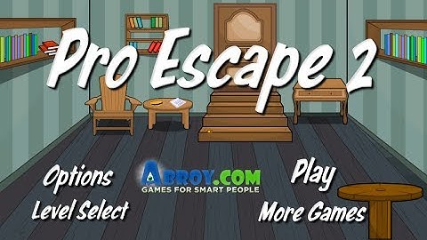 Pro Escape 2 Walkthrough Video