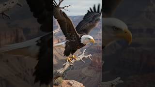 The Bald Eagle Rules the Skies 🦅 #eagles #wildlife #usa
