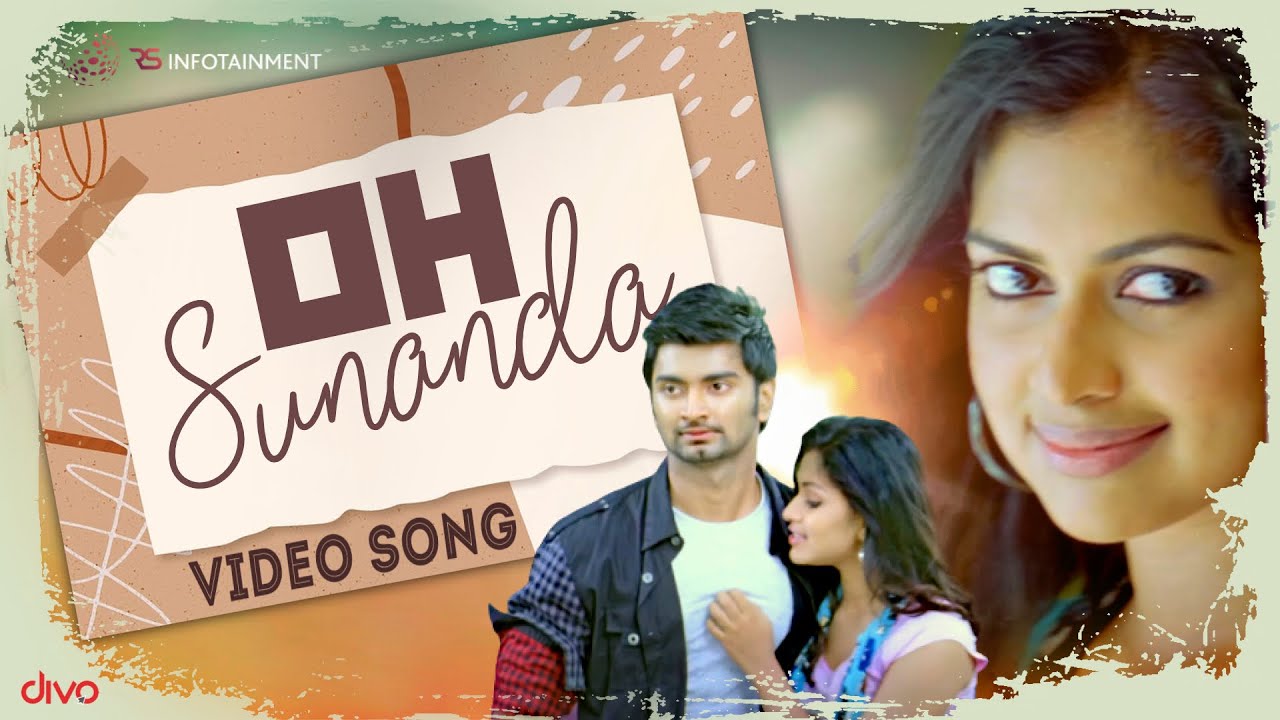 Oh Sunanda - Official Video Song 4K | Muppozhudhum Un Karpanaigal | Atharvaa | Amala Paul