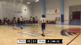 Bauska/Iecava 2006 Vs Wings 2006 BBBL Boys U14 Bauska/Iecava 2006 Vs Wings 2006 BBBL Boys U14