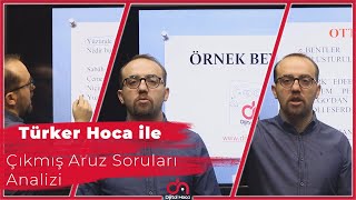 Çıkmış Aruz Soruları Izi