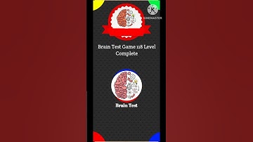 Brain test game level 118 complete