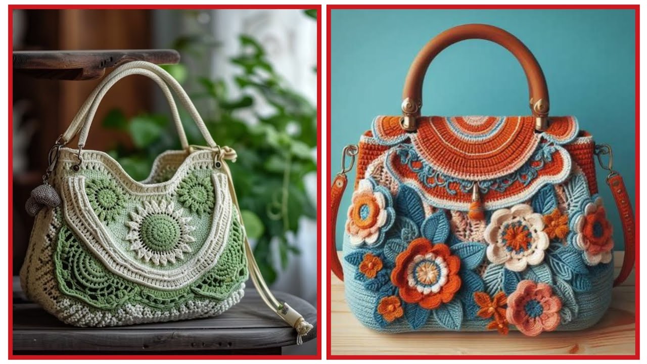 Beautiful Handmade Crochet Handbag Design for Everyday Use