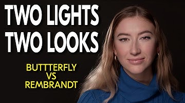 Beginnersbelichtingstutorial: Butterfly en Rembrandt met slechts twee lampen