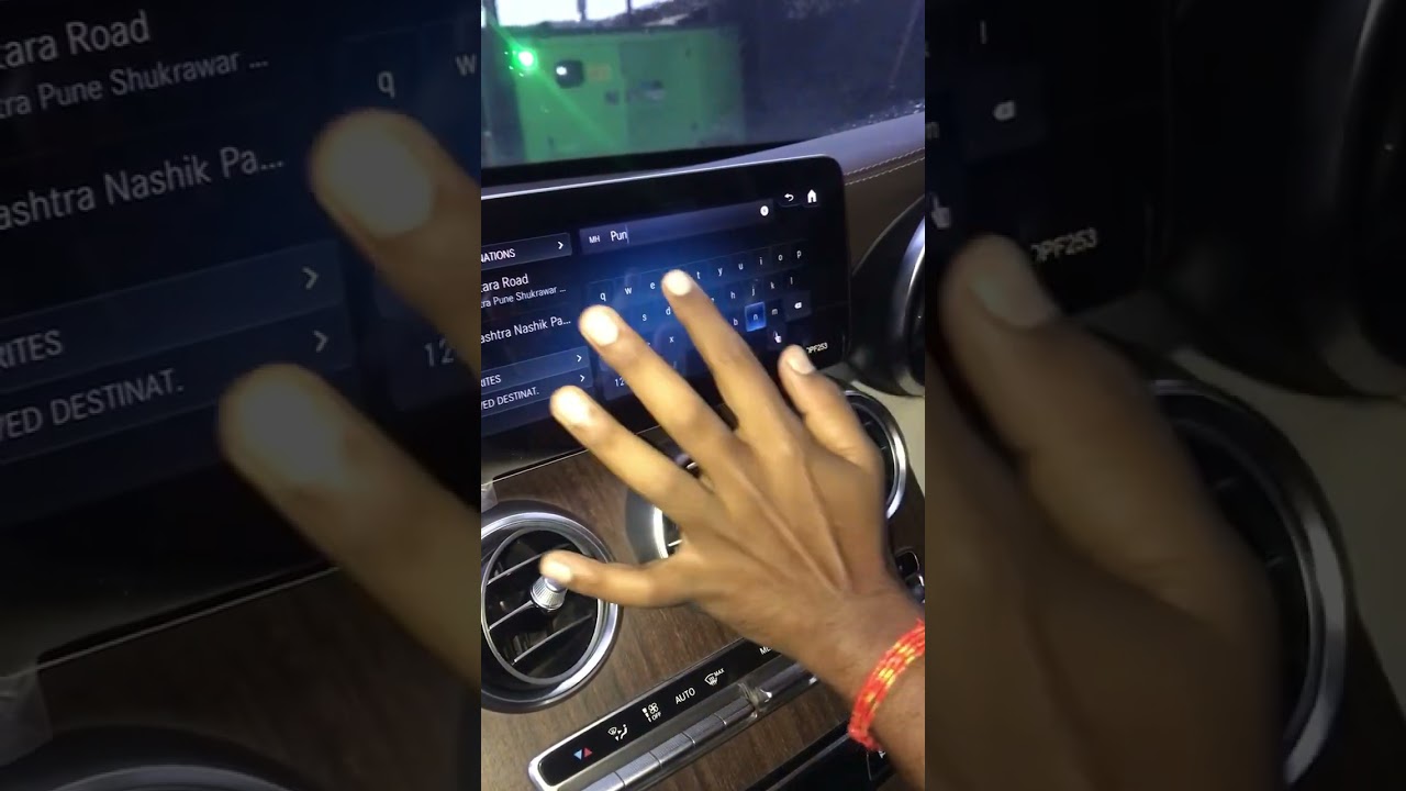 Map systum of Mercedes