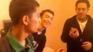 World strongest man explodes red apple