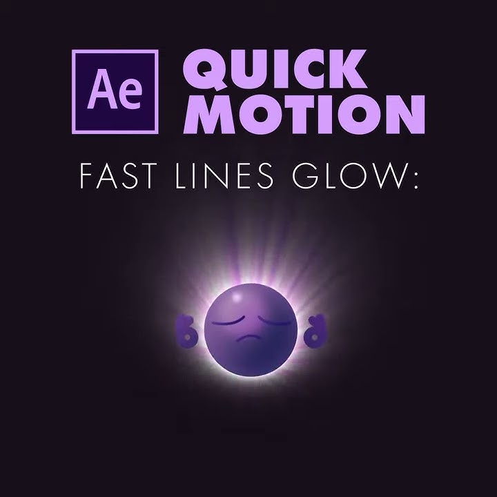 CREATE A FAST LINES GLOW EFFECT WITH DIRECTION CONTROLLER IN AFTER EFFECTS