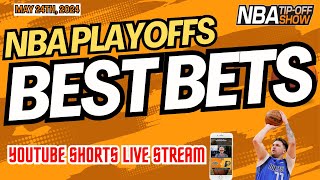 NBA Playoff Best Bets | NBA Player Props | Dallas at Minnesota | Game 2 Picks | May 24th
