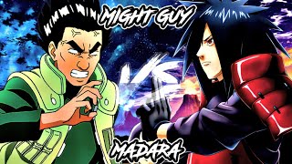 Might Guy Vs Madara Neon Blade Amvedit