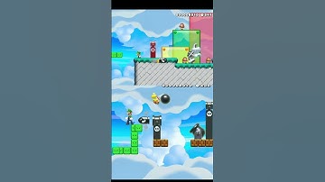 Super Mario Maker 2 #shorts video #mariomaker2 #luigi #gameplay