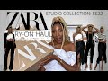 ZARA STUDIO COLLECTION SS22 TRY-ON HAUL | #spring2022 #springhaul #zara