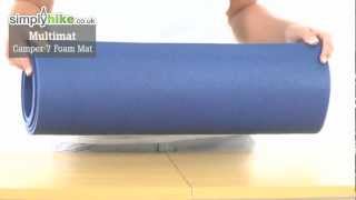 Multimat Camper 7 Foam Mat - Www.simplyhike.co.uk