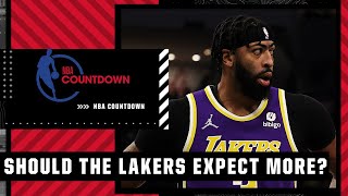 Should the Lakers expect more from Anthony Davis? | NBA Countdown