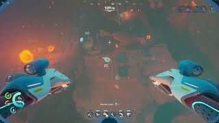 Subnautica 2 - Um pouco de Gameplay Não-comentada(fabricando o primeiro chassi do girino).