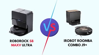 Roborock S8 MaxV Ultra Vs iRobot Roomba Combo J9+: Which Is Better Robot Vaccum & Mop?