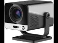 HP MC475 Official Licensed App Native 1080P Full HD Smart Mini Projector with WiFi &amp; Bluetooth