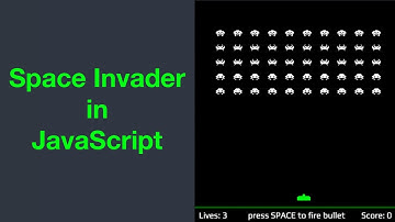 Build a Space Invader game in JavaScript | Tutorial