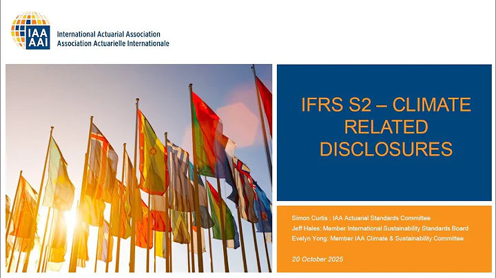 Webinar on IFRS S2 Climate Related Disclosures held on 20 October 2025