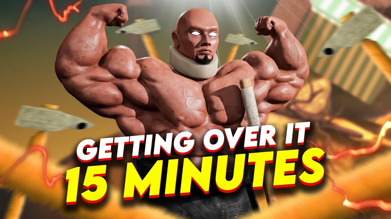 Getting Over It Finish In Under 15 Minutes ? (Indian speed run)