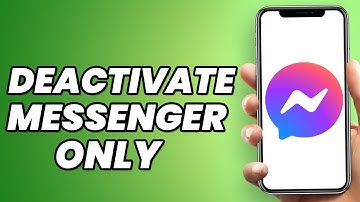 How To Deactivate Messenger Only? (Not Facebook)