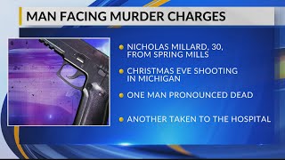 Centre County man charged in deadly Christmas Eve shooting in Michigan