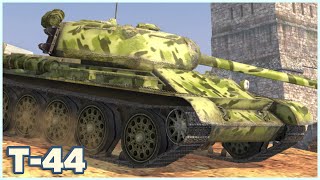T-44 4.6K Dmg 4 Kills Wot Blitz