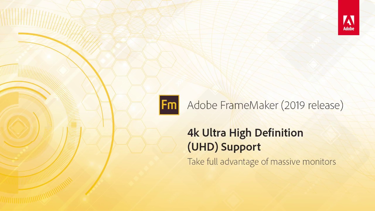 Support for high-resolution displays – Adobe FrameMaker (2019 release)