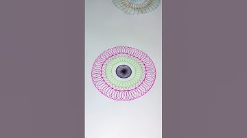Quick SpiroArt  #satisfying #asmr #art #spirograph #shorts #viral