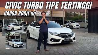 CIVIC TURBO TYPE ES 2018 A/T || REVIEW FOR SALE || BUY AND SELL CHEAP CARS || NAP GARAGE