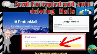 Send Encrypted & self destructing Mail || PROTONMAIL