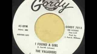 The Valadiers - I Found A Girl