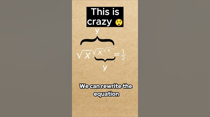 The Ending is Amazing! Can You Solve This Infinite Exponential Equation?