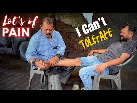Malish Wala Baba! I can’t Tolerate This Much Pain, Rush to baba for Deep Tissue Smoke Oil Leg Massag