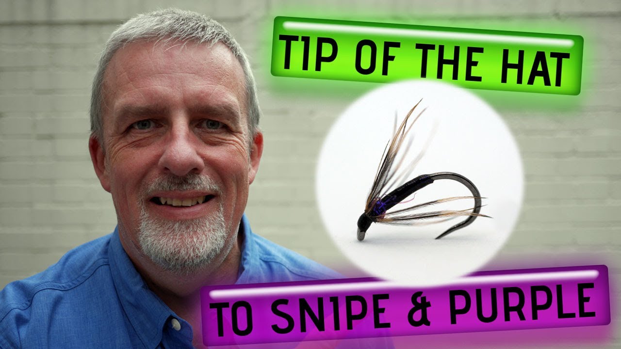 How to tie the Purple & French wet fly (Tip of the hat to the purple &  snipe) 